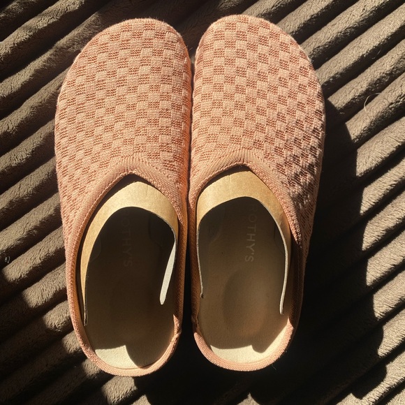 Rothy's The Hemp Casual Clog in Clay - Picture 2 of 12